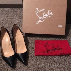 Christian Louboutin Pigalle Black Heels
